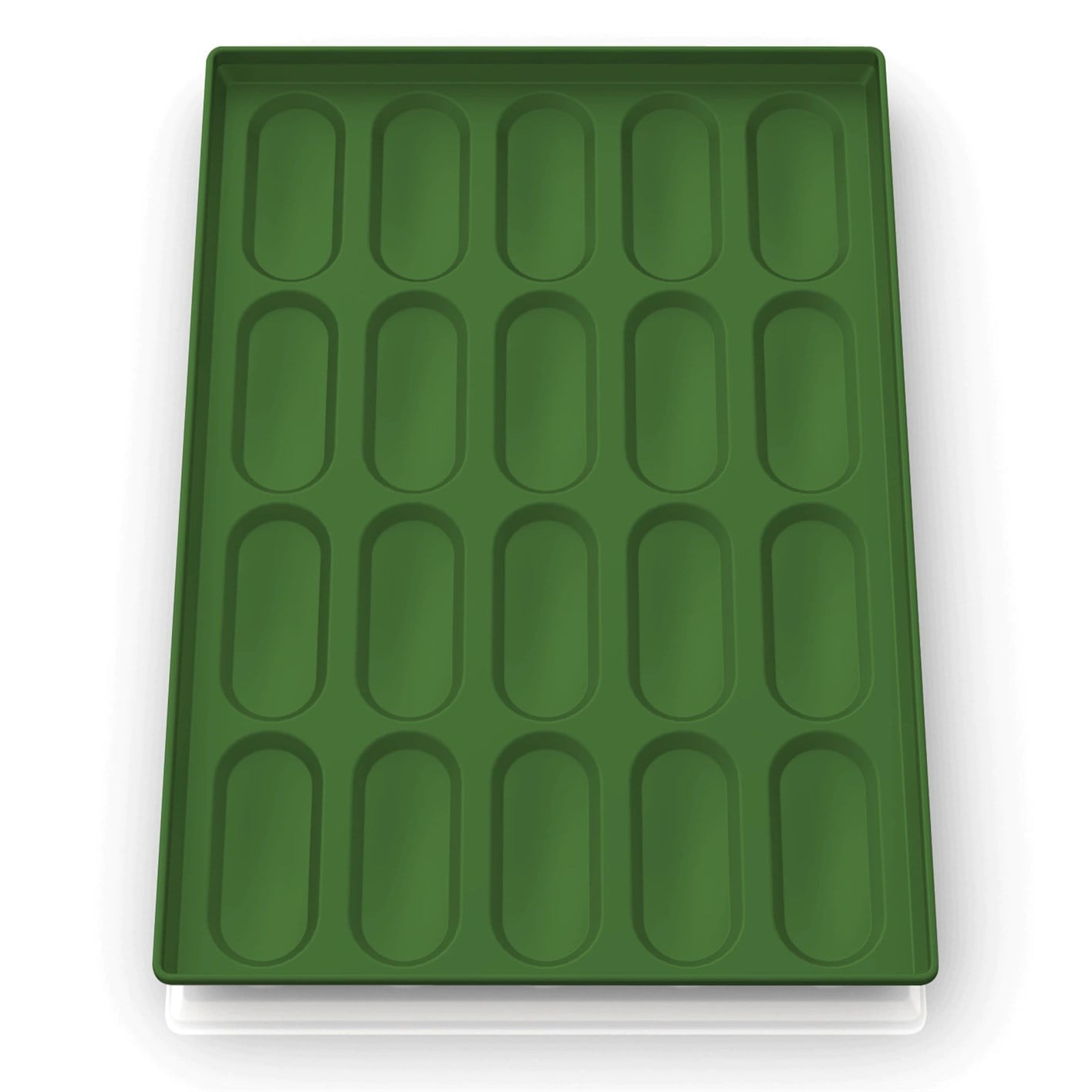 50x74 cm Light Sandwich Tray, Coated, Aluminised Metal