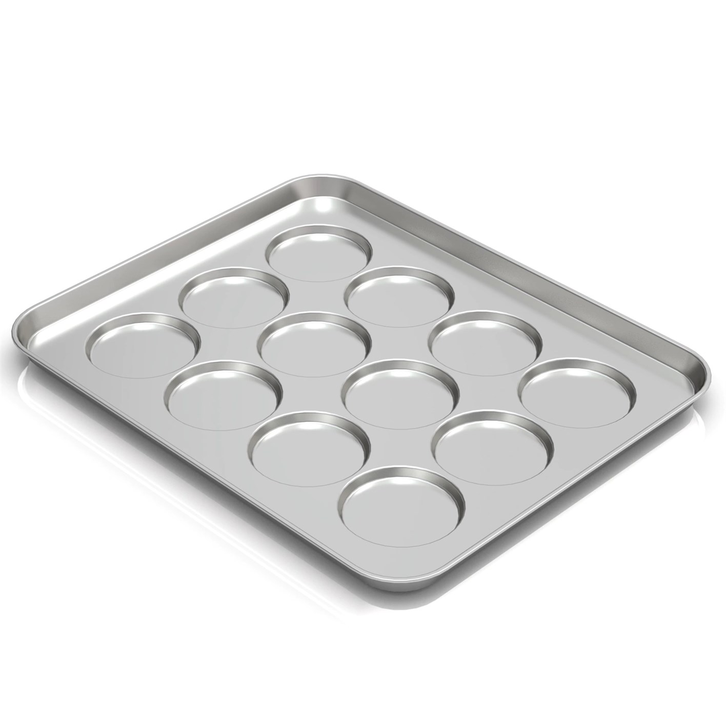 53x65 cm Alüminyum Hamburger Tava