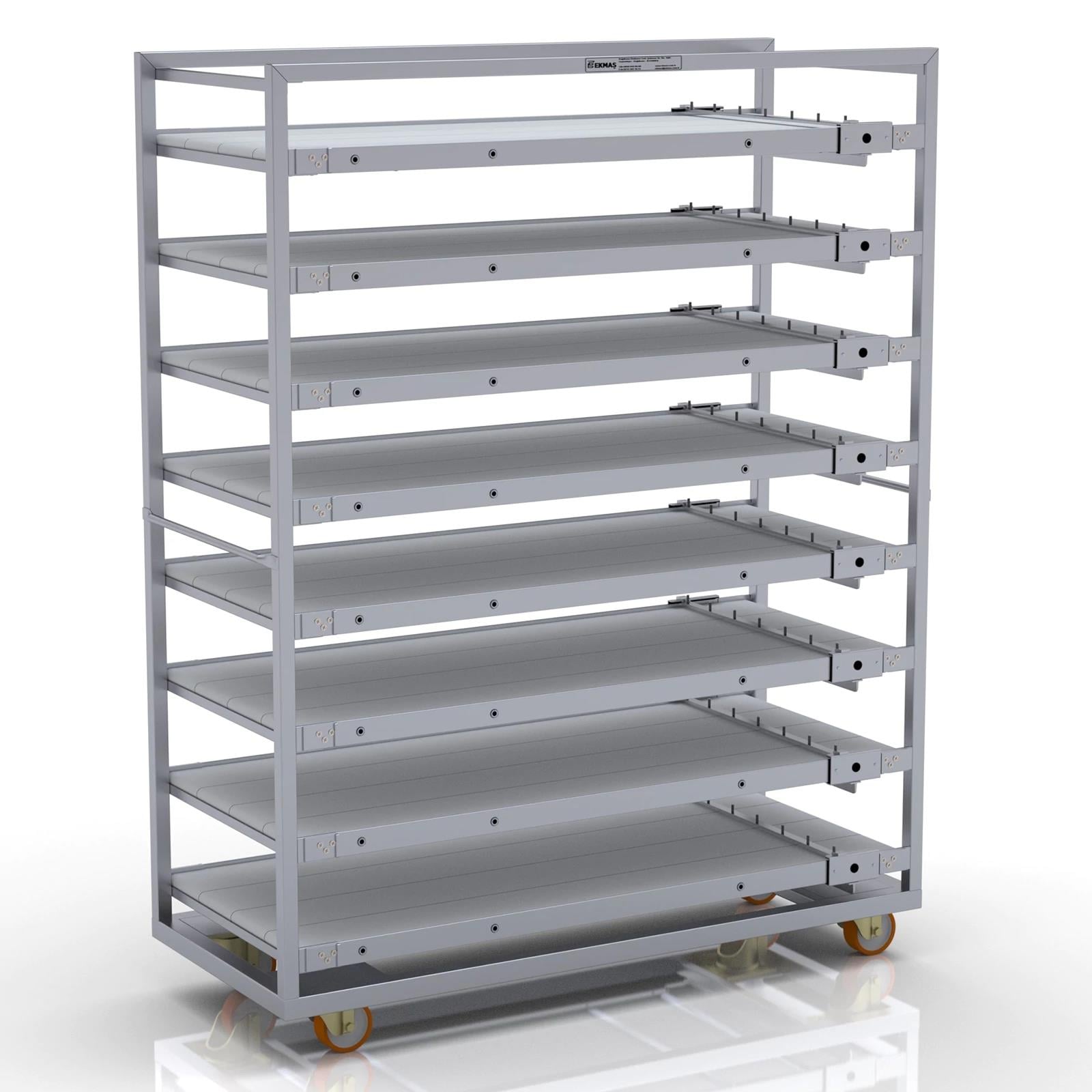 58x160 cm Oven Loader Trolley
