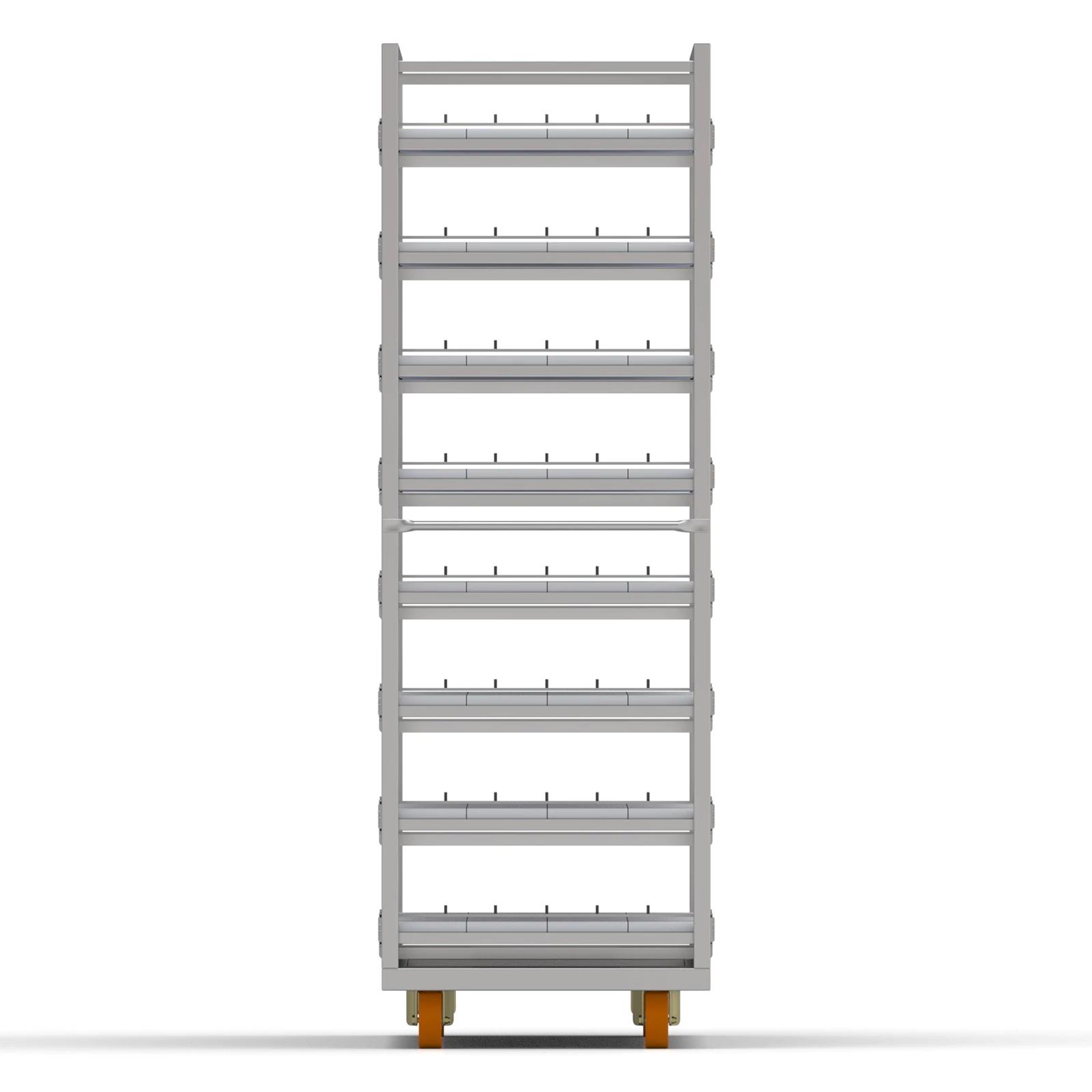 58x160 cm Oven Loader Trolley (inox)
