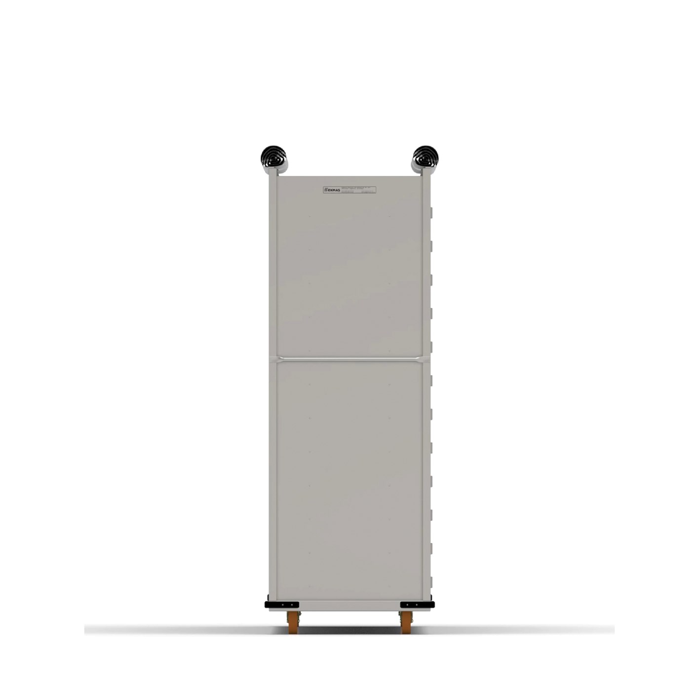 58x200 cm Kapalı Sistem Pasa Arabası (İnoks)