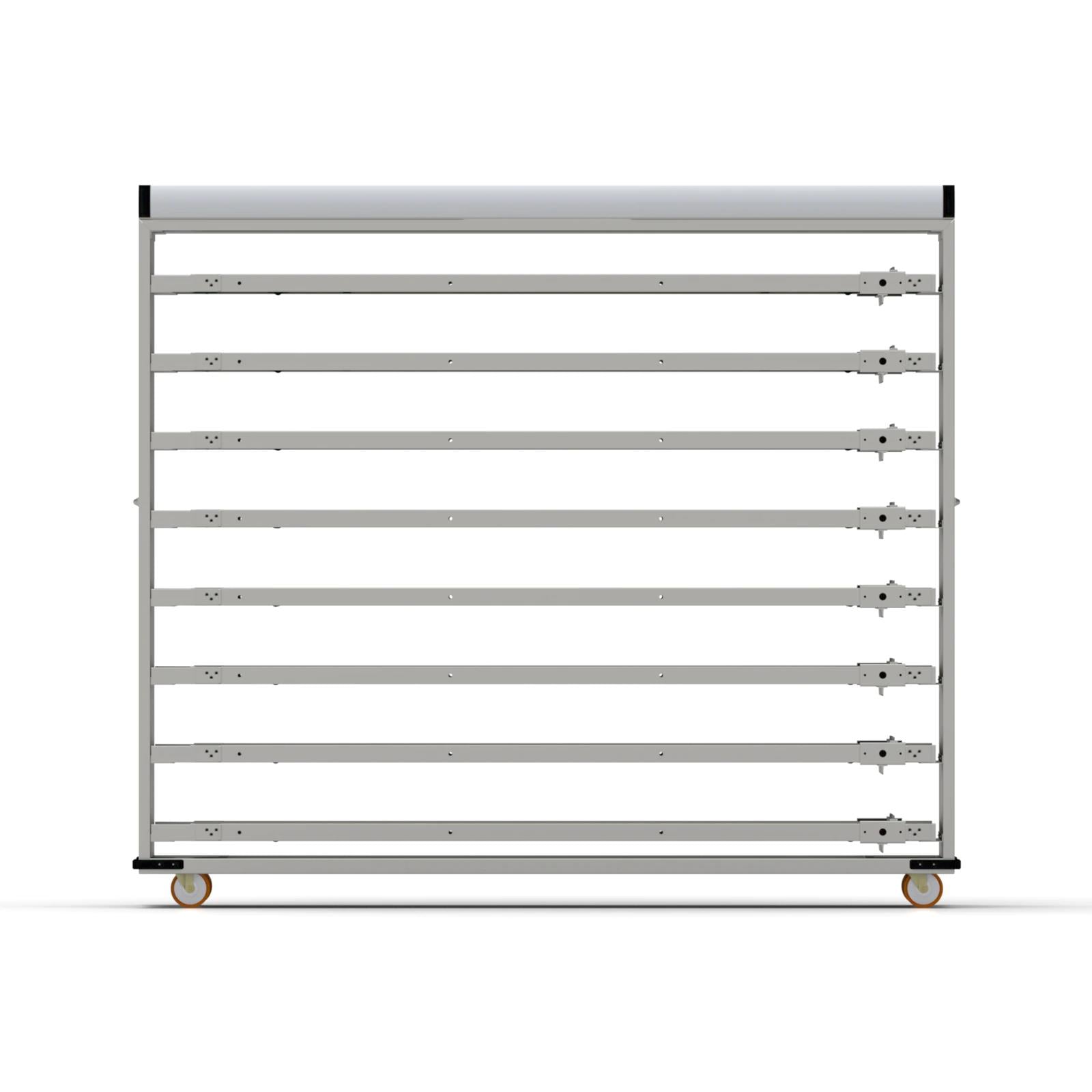 58x220 cm Kapalı Sistem Pasa Arabası (İnoks)