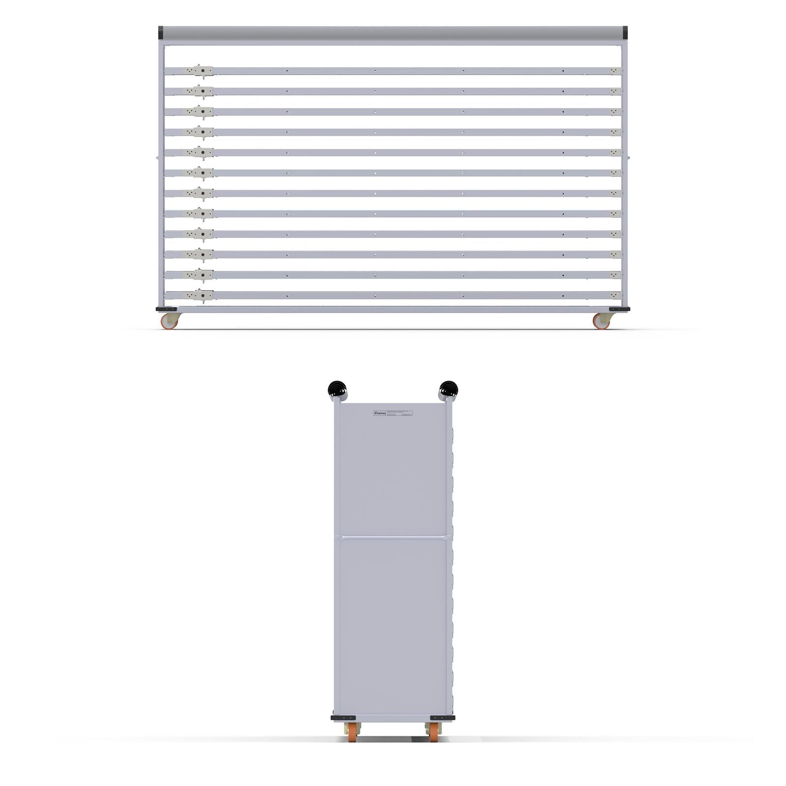 58x280 cm Kapalı Sistem Pasa Arabası