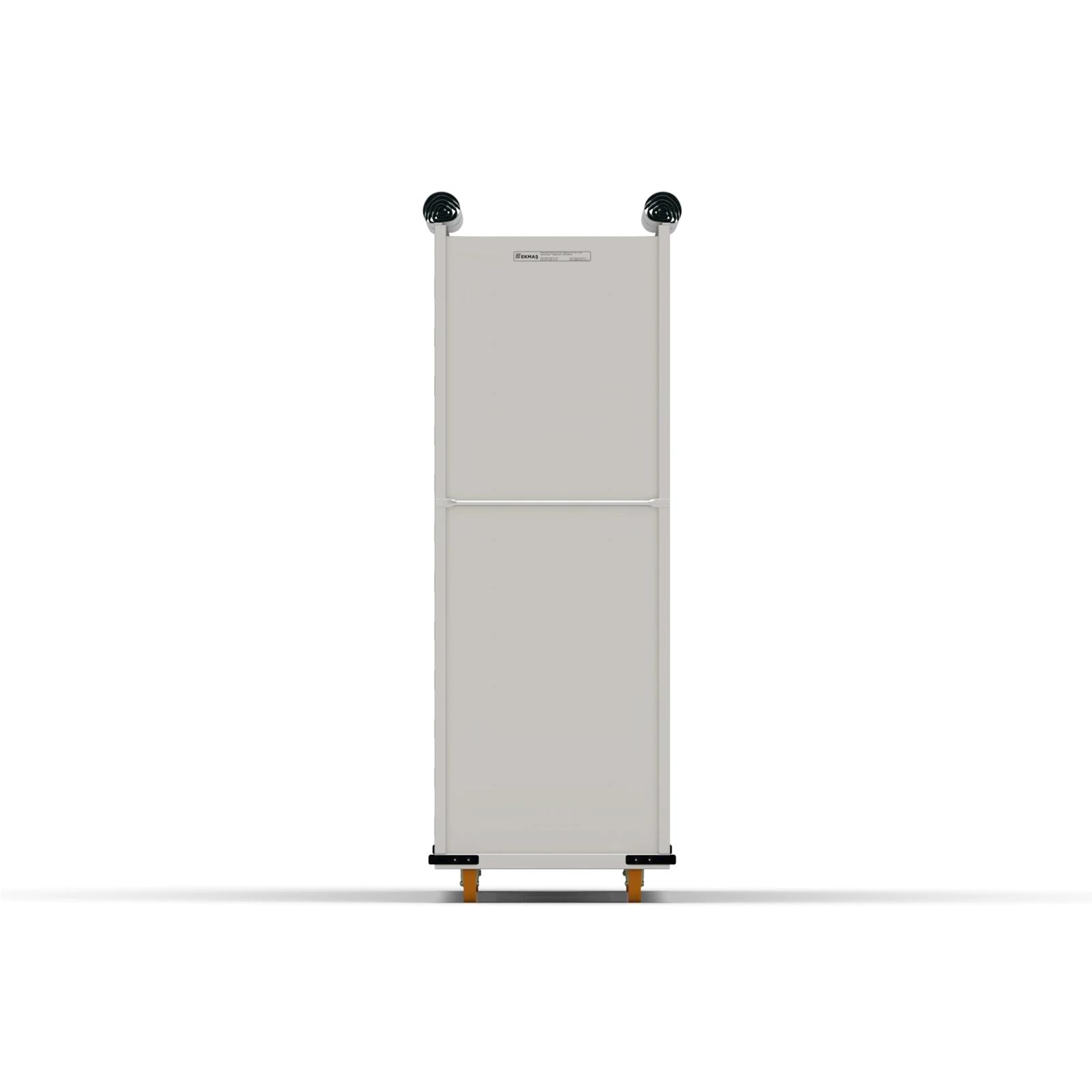 58x400 cm Covered Oven Loader Trolley (inox)