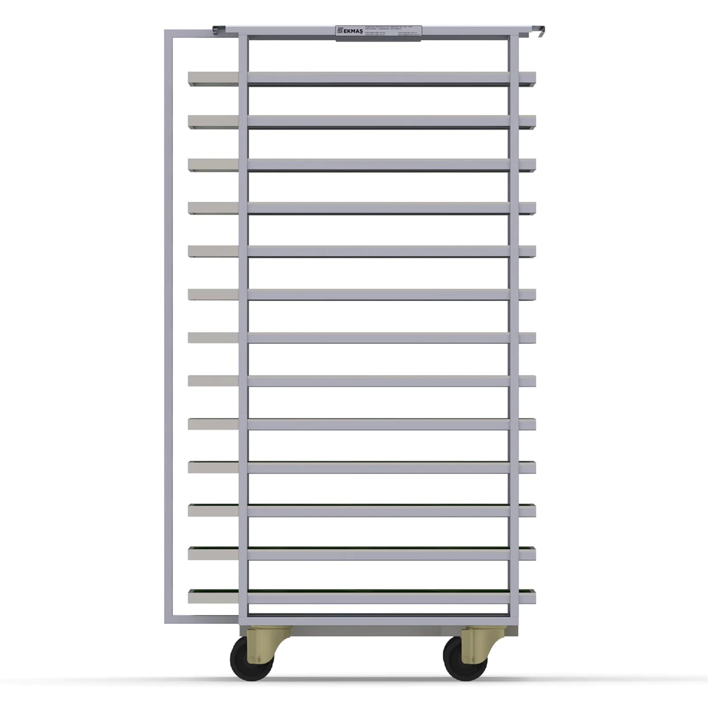 59x80 cm Tray Trolley For Rack Oven