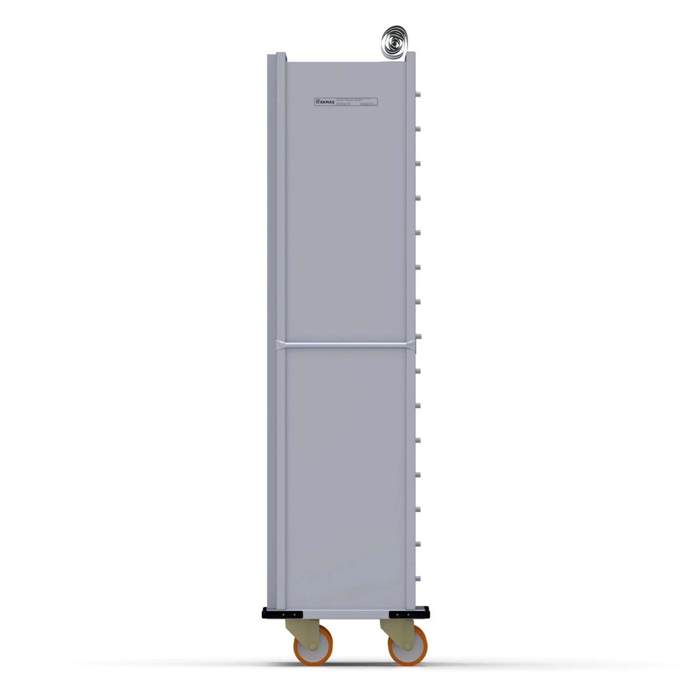 60x40 cm Covered Dough Flipping  Oven Loader Trolley