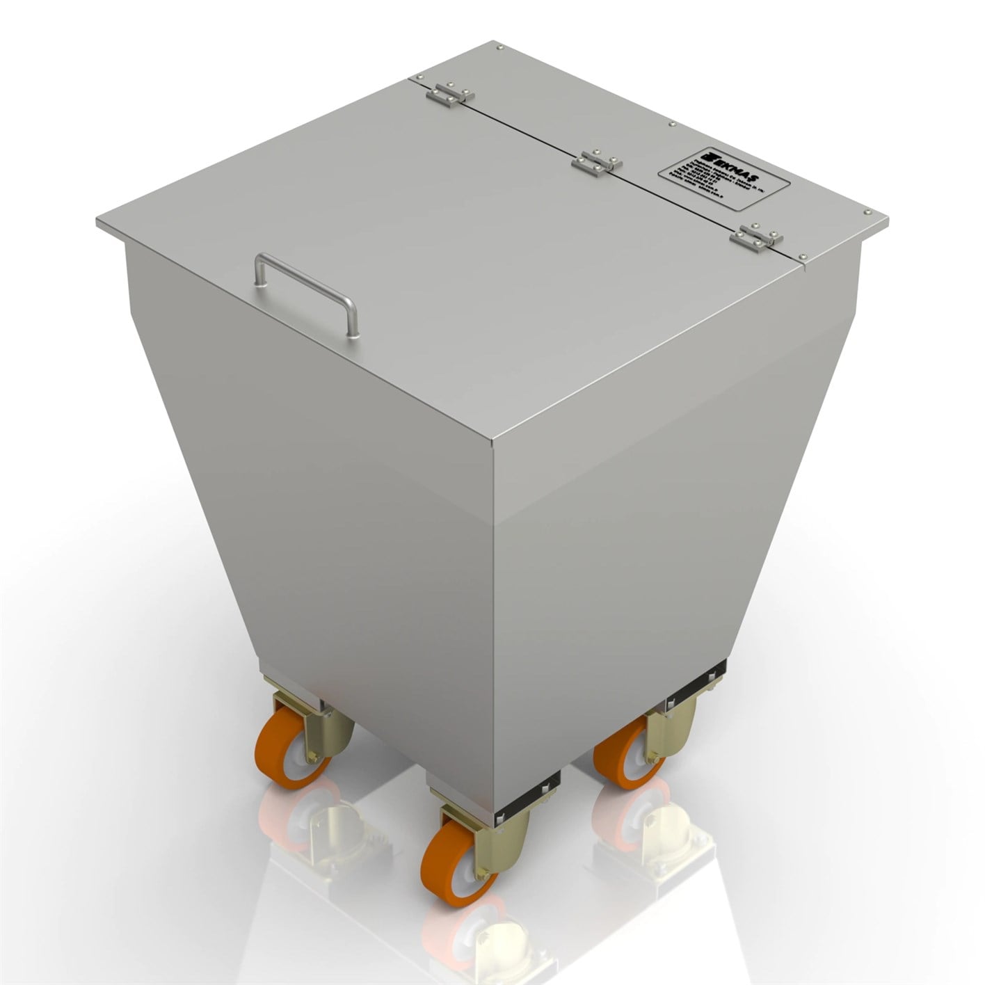 60x60 cm Stainless Stell Yeast Box