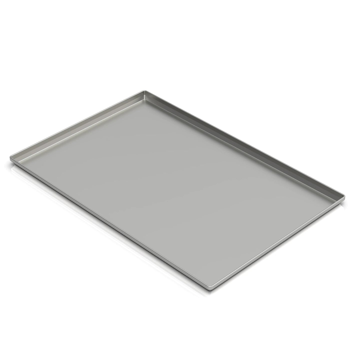 60x90 cm Flat Tray, Aluminised Metal