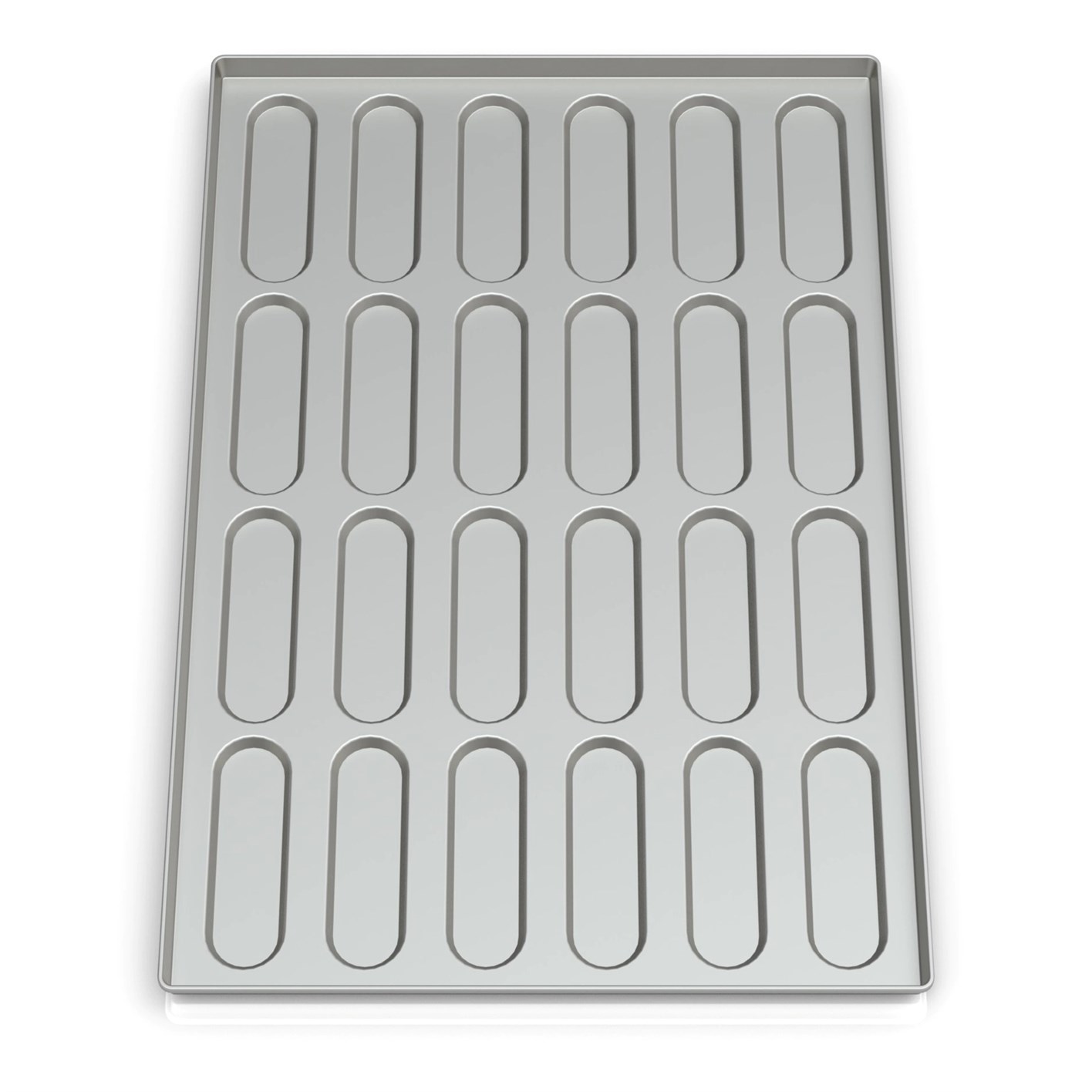 60x90 cm Sandwich Tray, Aluminised Metal