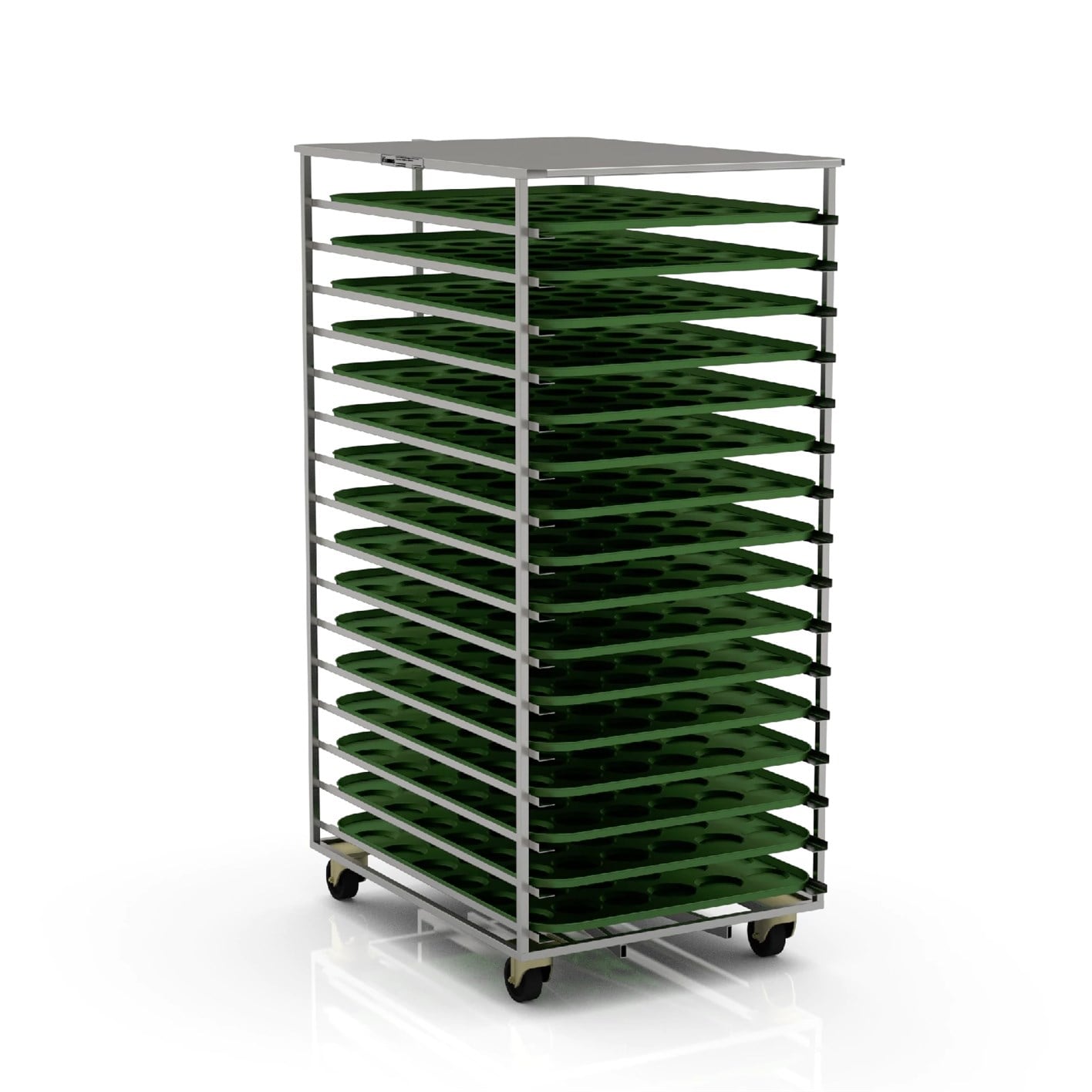 75x104 cm Tray Trolley For Rack Oven
