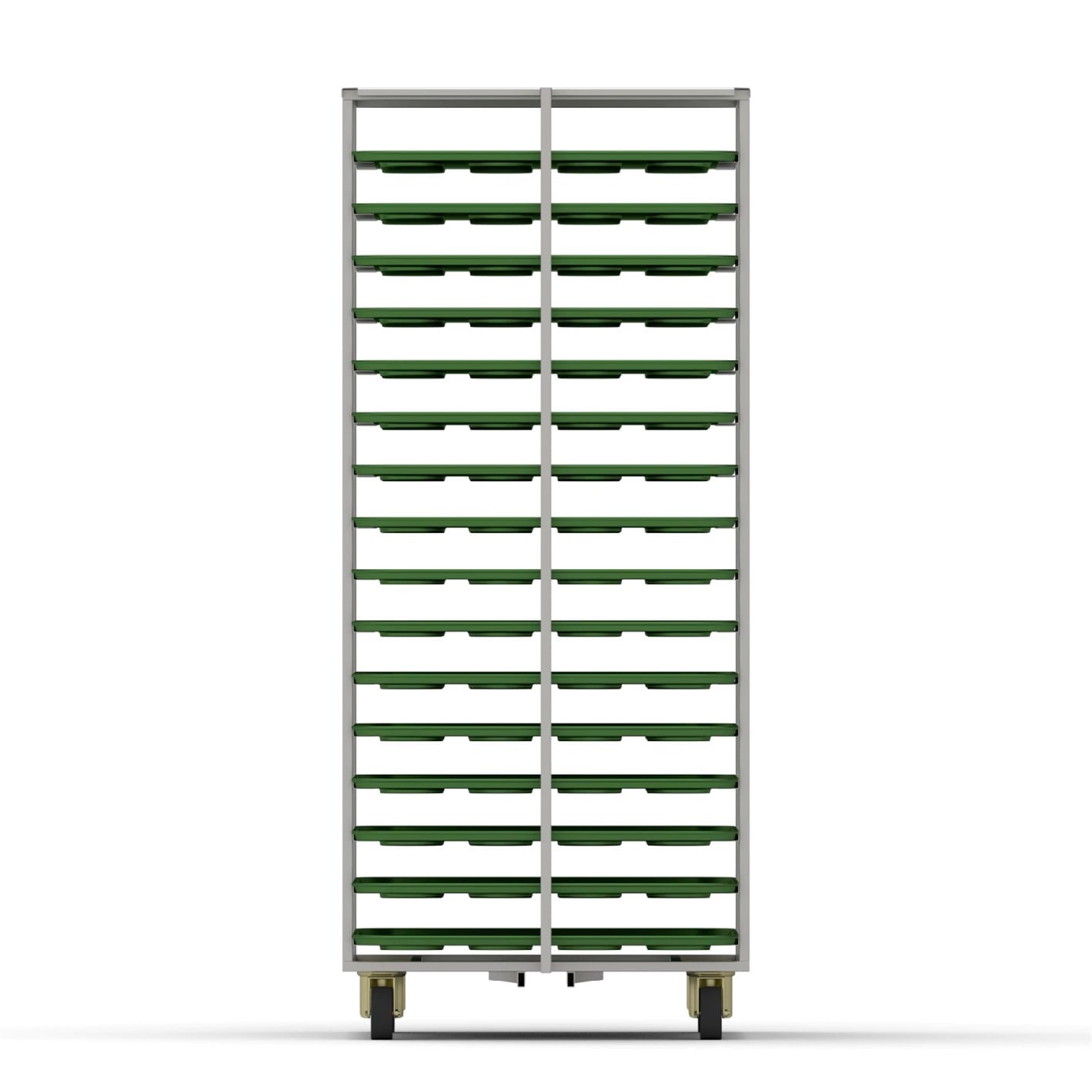 75x104 cm Döner Fırın Tava Arabası (İnoks)