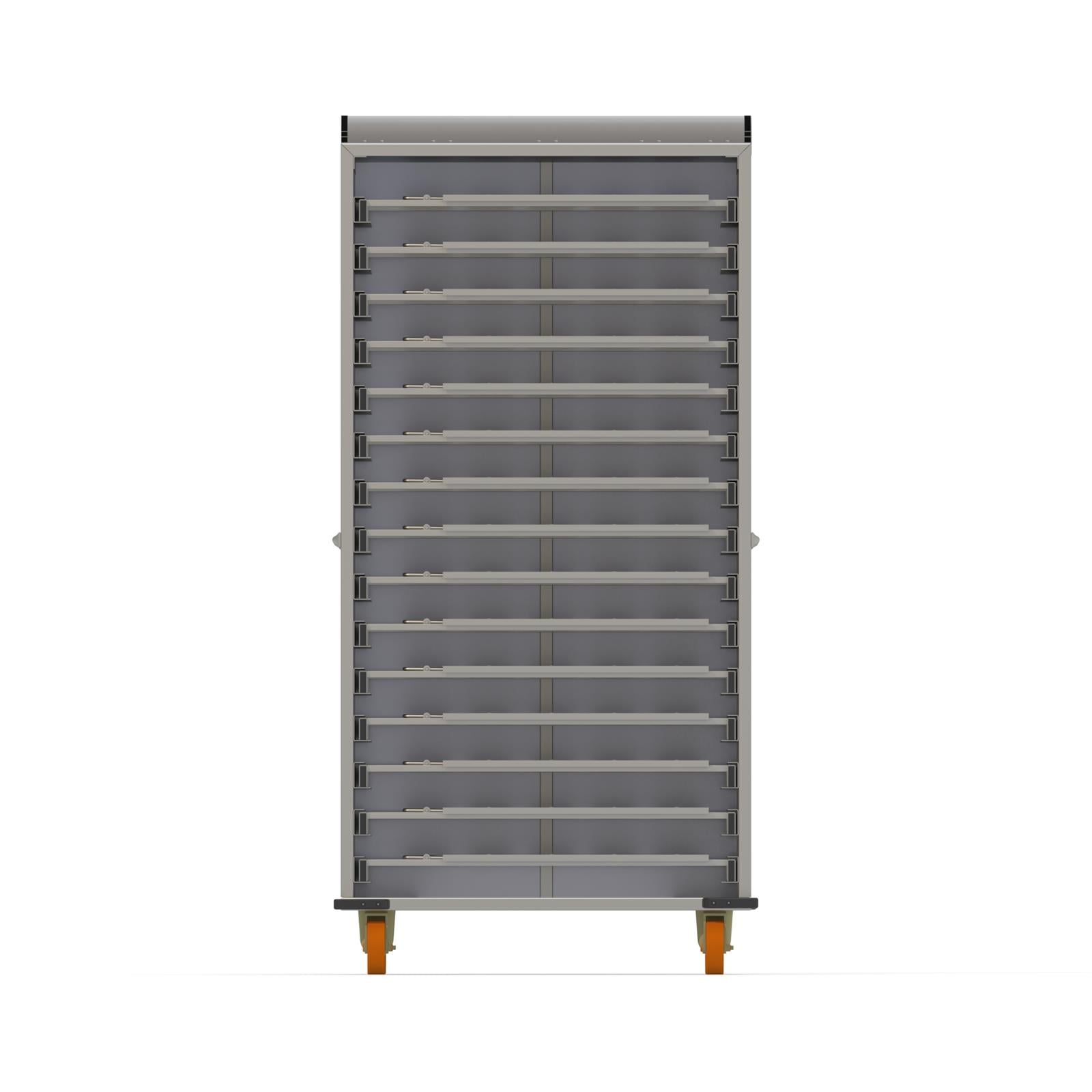 80x40 cm Kapalı Sistem Hamur Çevirme (Patik) Pasa Arabası