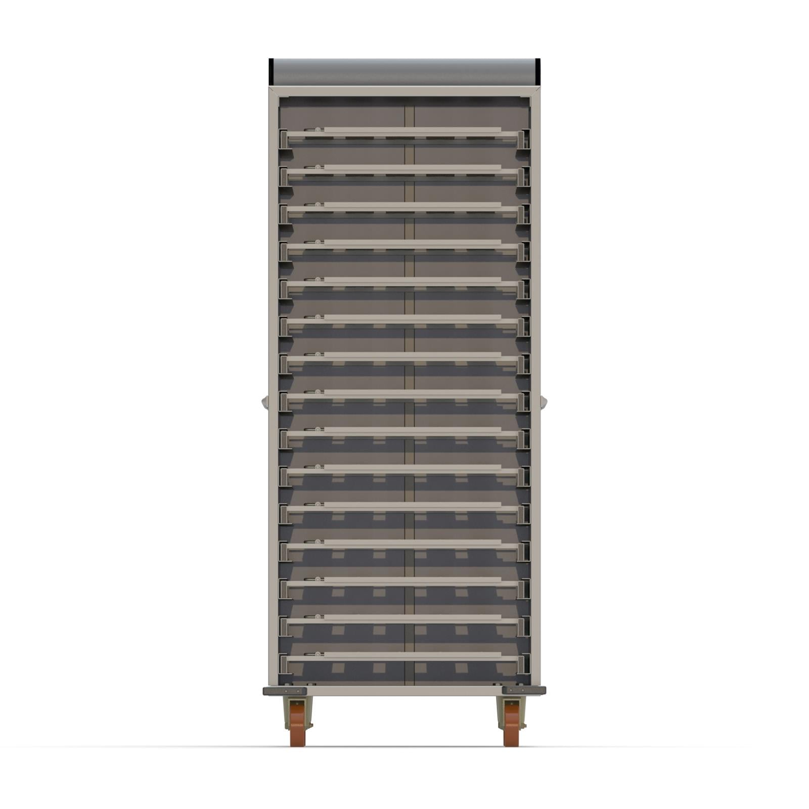 80x80 cm Kapalı Sistem Hamur Çevirme (Patik) Pasa Arabası