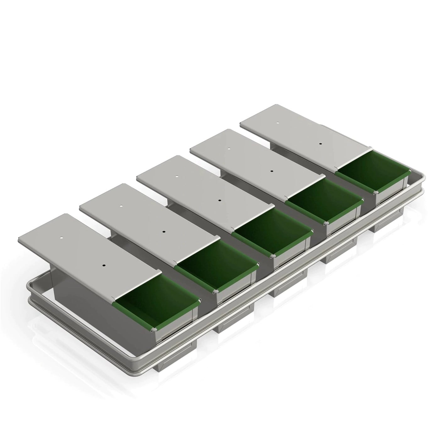 9x9x28 cm Set Tost Tavası, Kaplamalı