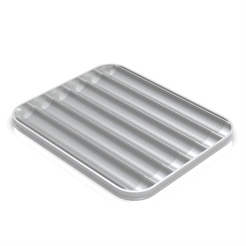 Poêle à Baguette, avec 6 Canaux longitudinaux, 53x65 cm