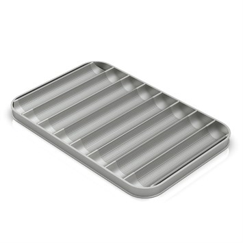 Poêle à Baguette 8 Canaux Transversaux, 59x80 cm