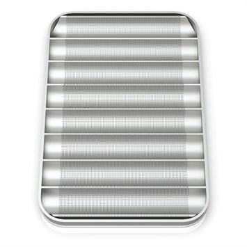 Poêle à Baguette 8 Canaux Transversaux, 59x80 cm