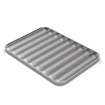 Poêle à Baguette 9 Canaux Transversaux, 59x80 cm