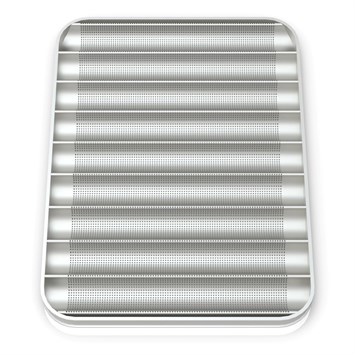 Poêle à Baguette 9 Canaux Transversaux, 59x80 cm