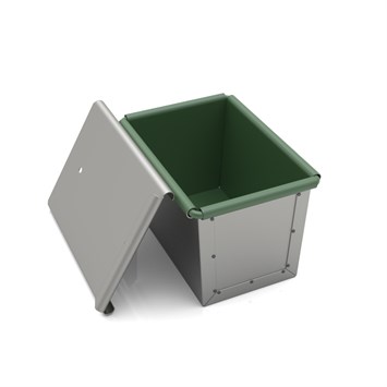 10x10x15 cm Loaf Pan, Coated