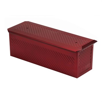 10x10x30 cm Red Loaf Pan