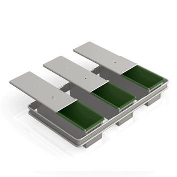 Avec Set Moule à Pain de Mie 10x10x30 cm