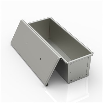 Moule à Pain De Mie Avec Couvercle 10x10x30 cm