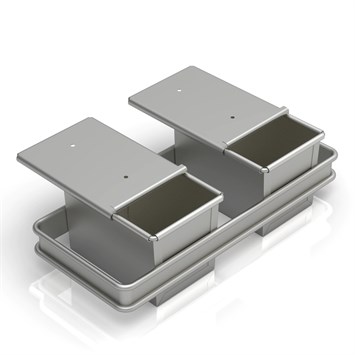 Avec Set Moule à Pain de Mie 11x11x16 cm