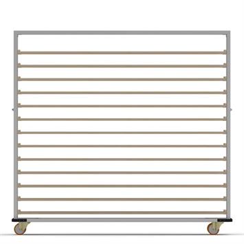 Ensemble de Chariot Passeur en bois 40x120 cm