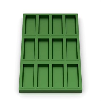 Poêle revêtue à Cake Bâton 40x60 cm