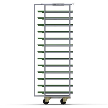 Chariot pour Four Rotatif 40x60 cm