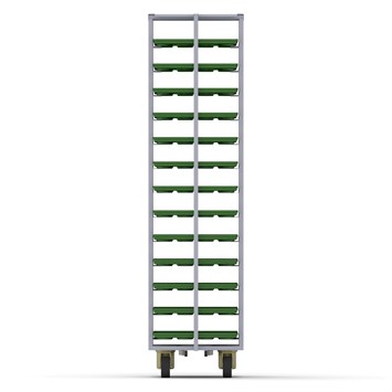 Chariot pour Four Rotatif 40x60 cm