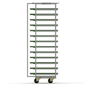 Chariot pour Four Rotatif 40x60 cm (Inox)