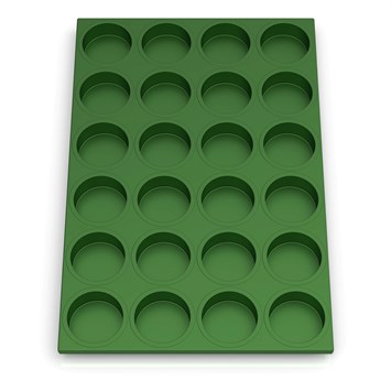 Poêle Plate revêtue pour Muffins 40x60 cm