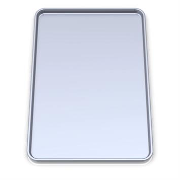 Poêle plate en aluminium 40x60 cm