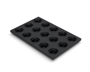 Poêle revêtue à étapes de gâteau pour muffins 40x60 cm