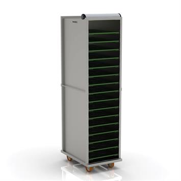 Chariot à Poêles avec Système enfermé 40x60 cm (Inox)