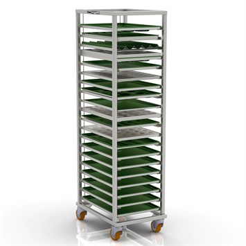 Chariot de Poêles 40x60 cm (Inox)