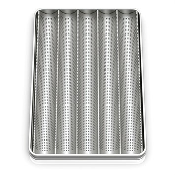 Poêle à Baguette, avec 5 Canaux longitudinaux, 49x74 cm