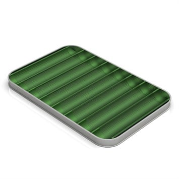 Poêle revêtue à Baguette 8 Canaux Transversaux, 49x74 cm