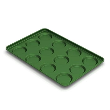 Poêle revêtue d’aluminium à Hamburger 49x74 cm