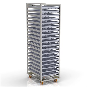 Chariot de Poêles 49x74 cm (Inox)