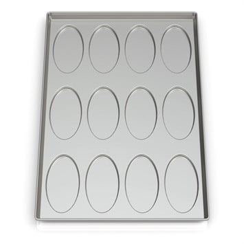 Poêle à Sandwich Ovale 50x74 cm