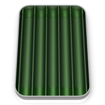 Poêle revêtue à Baguette 5 Canaux Longitudinaux 53x65 cm