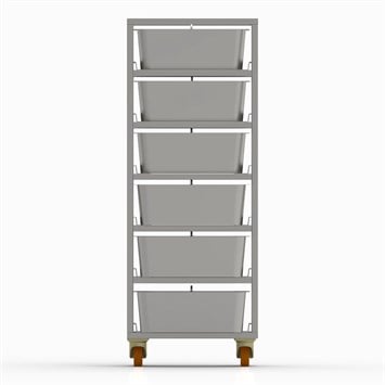 Chariot de Bac 53x65 cm