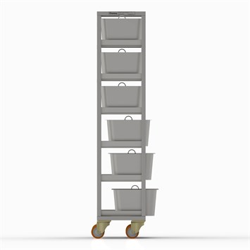 Chariot de Bac 53x65 cm