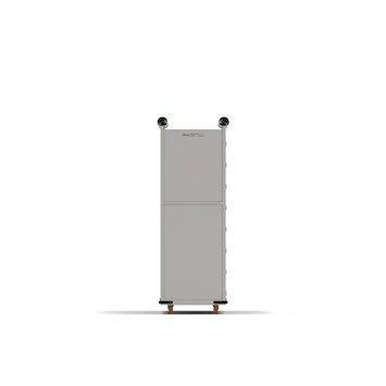 Chariot passeur avec système enfermé 58x220 cm (Inox)