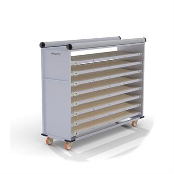 Chariot passeur avec système enfermé 58x240 cm