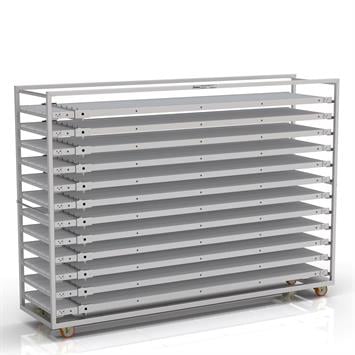 Chariot Passeur 58x240 cm (Inox)
