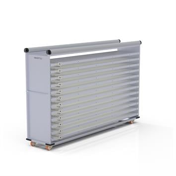 Chariot passeur avec système enfermé 58x280 cm